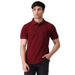 Soliches Premium Maroon Polo T-Shirt